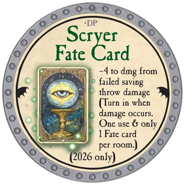 Scryer Fate Card - 2026 (Platinum) - UC