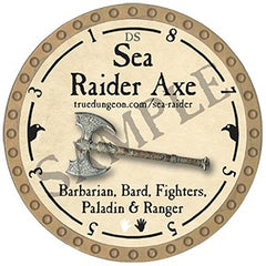 Sea Raider Axe - 2025 (Gold) - C165
