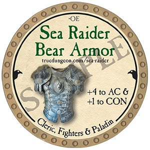 Sea Raider Bear Armor - 2025 (Gold) - C60