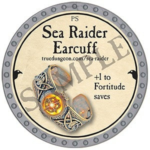 Sea Raider Earcuff - 2025 (Platinum) - C
