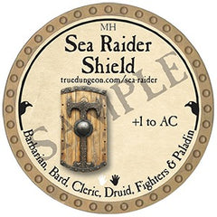 Sea Raider Shield - 2025 (Gold) - C165