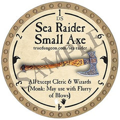 Sea Raider Small Axe - 2025 (Gold) - C174
