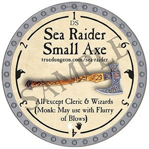 Sea Raider Small Axe - 2025 (Platinum) - C