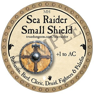 Sea Raider Small Shield - 2025 (Gold)