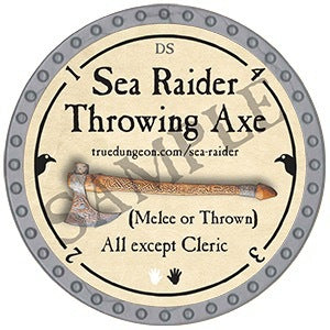Sea Raider Throwing Axe - 2025 (Platinum) - C