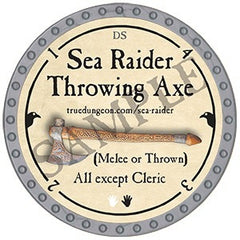 Sea Raider Throwing Axe - 2025 (Platinum) - C