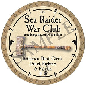 Sea Raider War Club - 2025 (Gold) - C
