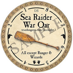 Sea Raider War Oar - 2025 (Gold) - C165