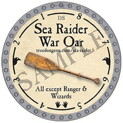 Sea Raider War Oar - 2025 (Platinum) - C