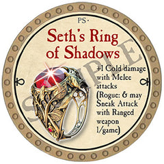 Seth's Ring of Shadows - 2024 (Gold) - C185