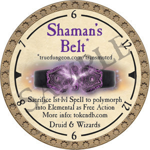 Shaman's Belt - 2019 (Gold) - C26