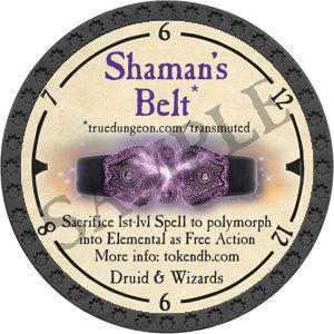 Shaman's Belt - 2019 (Onyx) - C164
