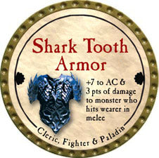 Shark Tooth Armor - 2011 (Gold) - C170