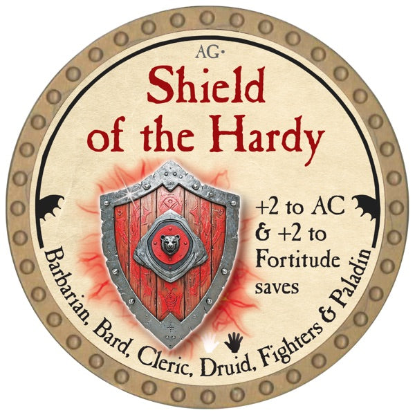 Shield of the Hardy - 2026 (Gold) - C211