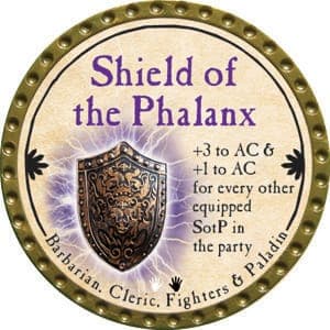 Shield of the Phalanx - 2015 (Gold) - C101