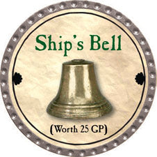 Token Bells Ship’s Bell - 2011 (Platinum) - C17 – Trent Tokens
