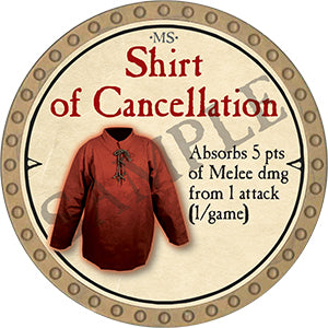 Shirt of Cancellation - 2021 (Gold) - C37