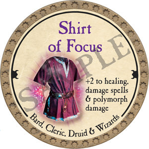 Shirt of Focus - 2018 (Gold) - C007