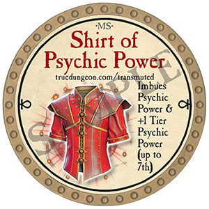 Shirt of Psychic Power - 2024 (Gold) - C210