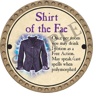 Shirt of the Fae - 2017 (Gold) - C136