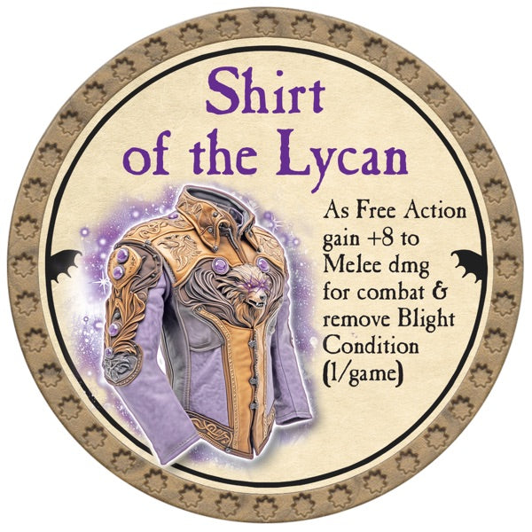 Shirt of the Lycan - 2026 (Gold) - C37
