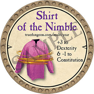 Shirt of the Nimble - 2021 (Gold) - C157