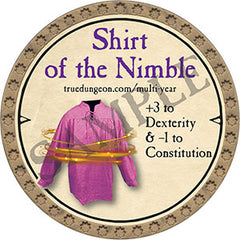 Shirt of the Nimble - 2021 (Gold) - C157