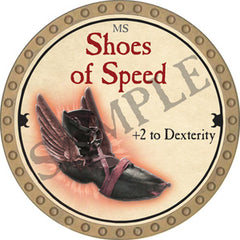 Shoes of Speed - 2018 (Gold) - C166