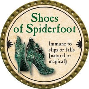 Shoes of Spiderfoot - 2015 (Gold) - C176