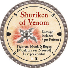 Shuriken of Venom - 2014 (Platinum) - C26