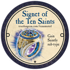 Signet of the Ten Saints - 2026 (Blue) - C54