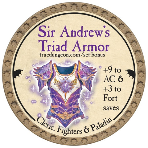 Sir Andrew's Triad Armor - 2026 (Gold) - C37