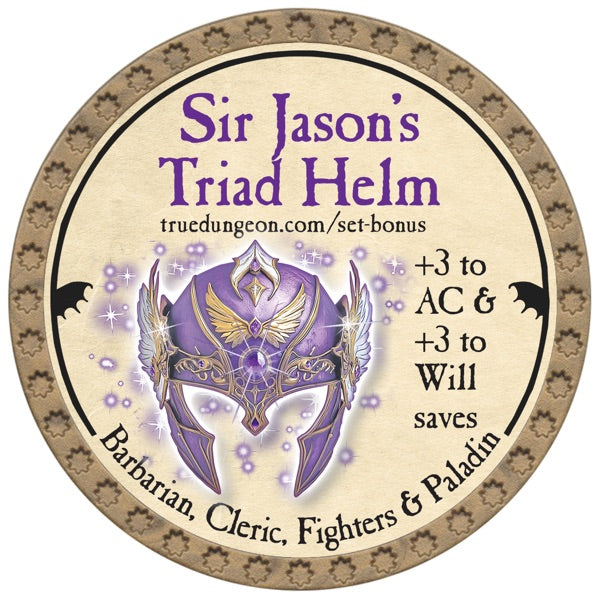 Sir Jason's Triad Helm - 2026 (Gold) - C82