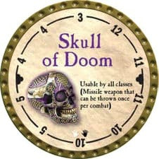 Skull of Doom - 2008 (Gold) - C26