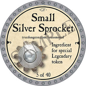 Small Silver Sprocket - 2022 (Platinum) - C158