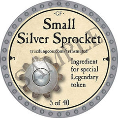 Small Silver Sprocket - 2022 (Platinum) - C158