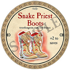 Snake Priest Boots - 2024 (Gold) - C139