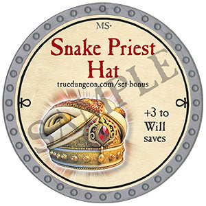 Snake Priest Hat - 2024 (Platinum) - C133