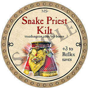 Snake Priest Kilt - 2024 (Gold) - C139