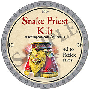 Snake Priest Kilt - 2024 (Platinum) - C184