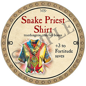 Snake Priest Shirt - 2024 (Gold) - C184