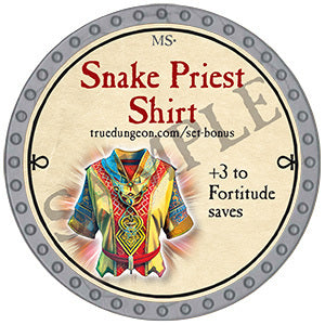 Snake Priest Shirt - 2024 (Platinum) - C133