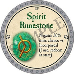 Spirit Runestone - 2023 (Platinum) - C37