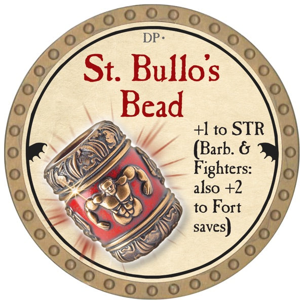 St. Bullo's Bead - 2026 (Gold) - R