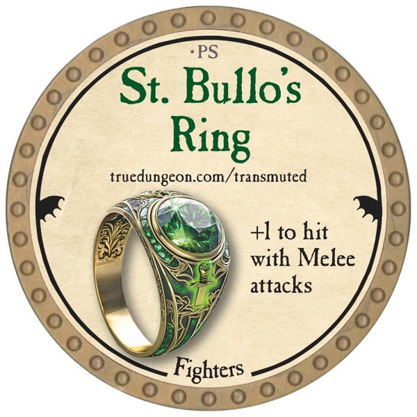 St. Bullo's Ring - 2026 (Gold) - UC