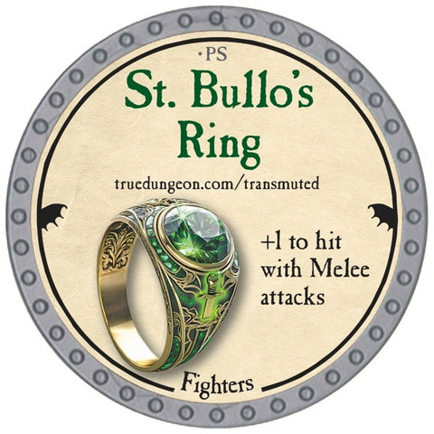 St. Bullo's Ring - 2026 (Platinum) - UC