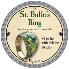 St. Bullo's Ring - 2026 (Platinum) - UC