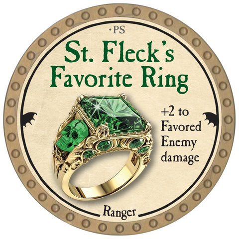St. Fleck's Favorite Ring - 2026 (Gold) - UC