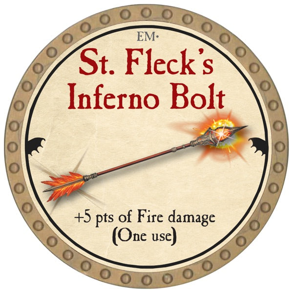 St. Fleck's Inferno Bolt - 2026 (Gold) - C208