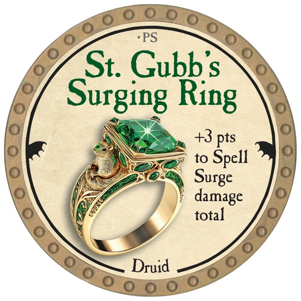 St. Gubb's Surging Ring - 2026 (Gold) - UC